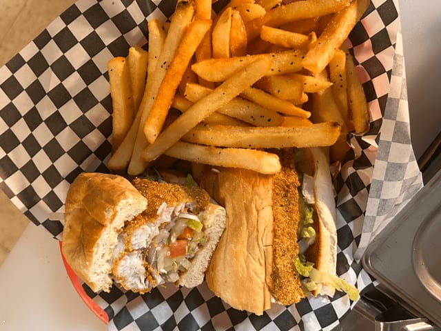Catfish Sandwich.