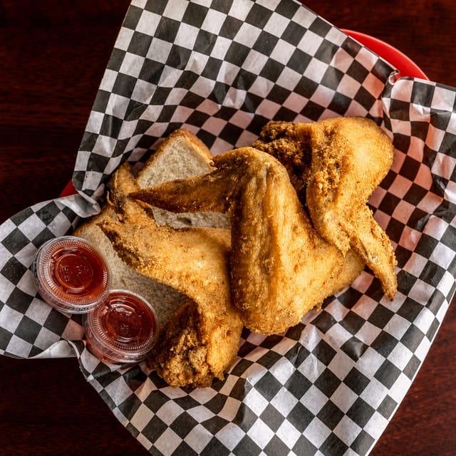 Fried Whole Wings.