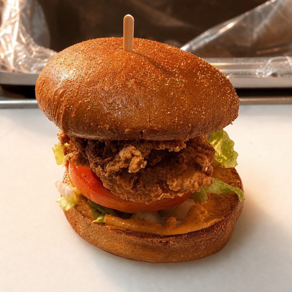 Blazin Chicken Sandwich.